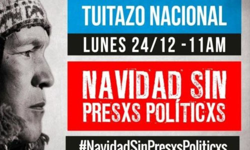 tuitazo nacional: Navidad sin presos políticos